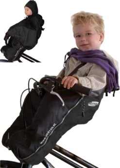 Deryan Bike-a-way Fietsstoeltje Voor - Fiets Regenhoes - Warme Jas En Windbreaker + Regenponcho - Bobike & Yepp -Maxi-Cosi Winkel 858x1200 3