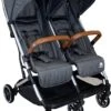 Deryan Luxe Rolo X2 Dubbele Buggy - Duo Buggy - Grijs