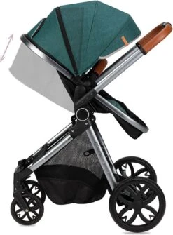 MoMi Kinderwagen - Compacte 2 In 1 Combiwagen - Limuru - Groen (geschikt Van 0-3 Jaar) -Maxi-Cosi Winkel 884x1200 6
