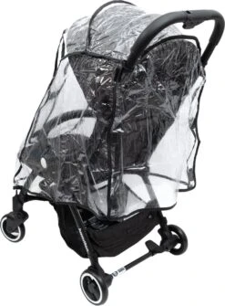 Hamilton By Yoop Buggy Regenhoes - Waterdicht Winddicht En Stofdicht Regenscherm Met Klittenbandsluiting - Transparant Weerschild Kinderwagen -Maxi-Cosi Winkel 886x1200