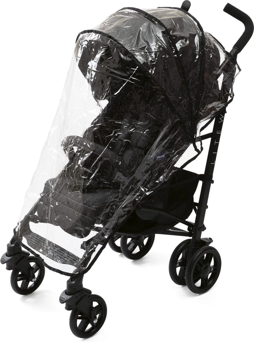 Chicco Liteway 4 Jet Black 5 Standen Buggy 4 Chicco Liteway 4 Jet Black 5 Standen Buggy - Afbeelding 4