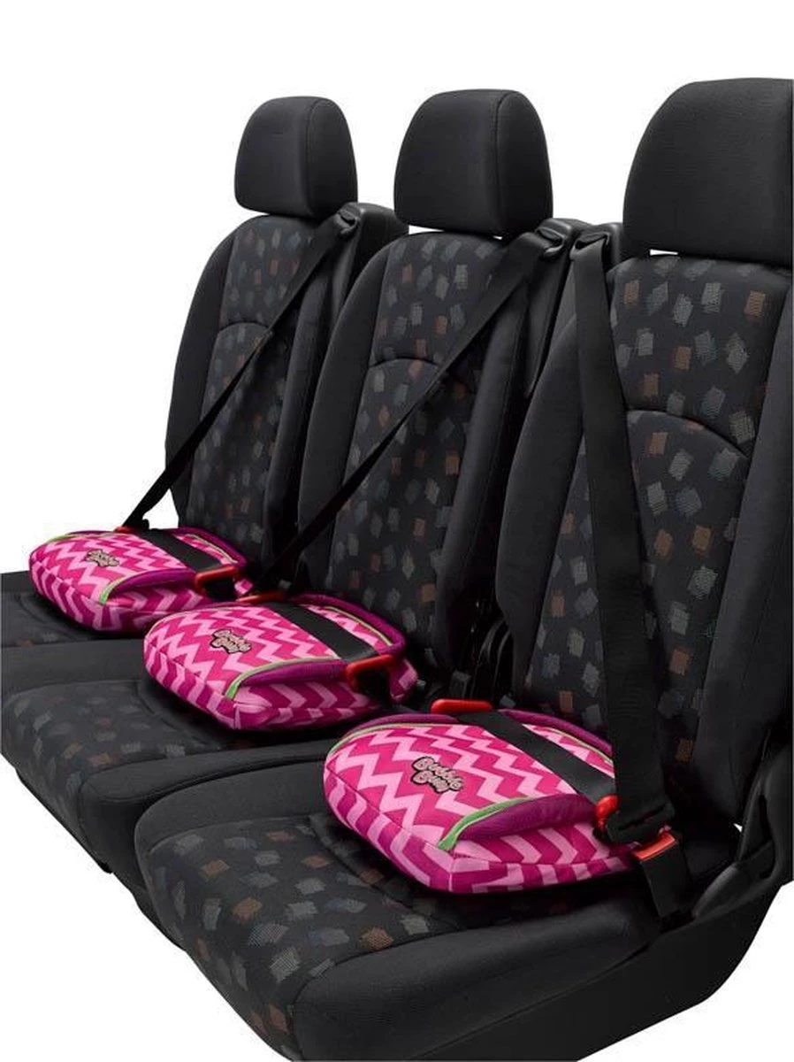 BubbleBum - Inflatable Child's Safety Booster Seat - Raspberry 3 BubbleBum - Inflatable Child's Safety Booster Seat - Raspberry - Image 3