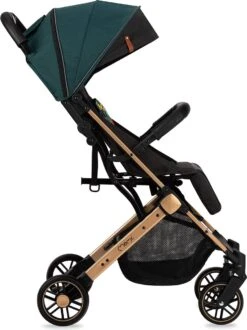 MoMi Wandelwagen - Compacte Lichtgewicht Buggy - Estelle - Green-Gold (geschikt Van 6mnd - 15kg) -Maxi-Cosi Winkel 898x1200 8