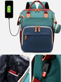 Luiertas - Rugzak - Baby - Kind - Mama - Papa - Slapen - Blauw - Relaxen 7 Luiertas - Rugzak - Baby - Kind - Mama - Papa - Slapen - Blauw - Relaxen -Maxi-Cosi Winkel 901x1200 4