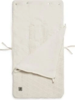 Jollein Voetenzak Voor Autostoel & Kinderwagen - River Knit - Cream White -Maxi-Cosi Winkel 904x1200 9