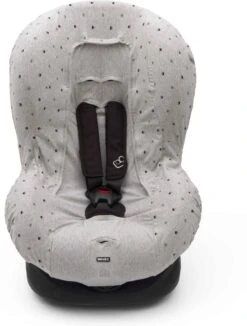 Dooky Seat Cover Groep 1 Autostoel Hoes Light Grey Crowns -Maxi-Cosi Winkel 910x1200 1
