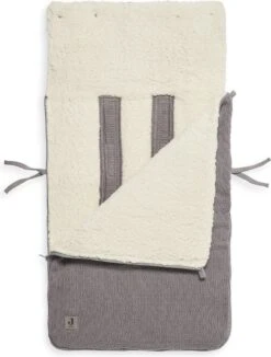 Jollein Voetenzak Voor Autostoel & Kinderwagen - Bliss Knit - Storm Grey -Maxi-Cosi Winkel 910x1200 6