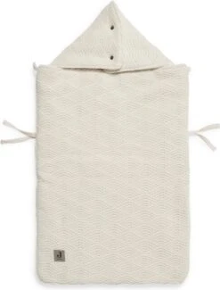 Jollein Voetenzak Voor Autostoel & Kinderwagen - River Knit - Cream White -Maxi-Cosi Winkel 911x1200 9