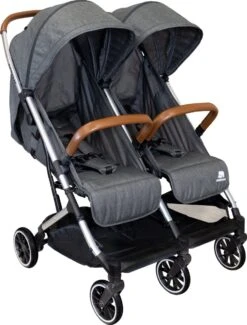 Deryan Luxe Rolo X2 Dubbele Buggy - Duo Buggy - Grijs -Maxi-Cosi Winkel 912x1200 5