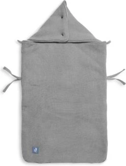 Jollein Voetenzak Voor Autostoel & Kinderwagen - Basic Knit - Stone Grey -Maxi-Cosi Winkel 915x1200 2