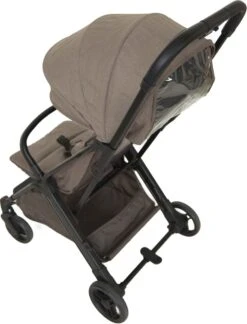 Prénatal Compact Buggy - Traploos Verstelbare Rugleuning - Inklapbaar Met 1 Hand - Plooibuggy - Taupe -Maxi-Cosi Winkel 916x1200 3