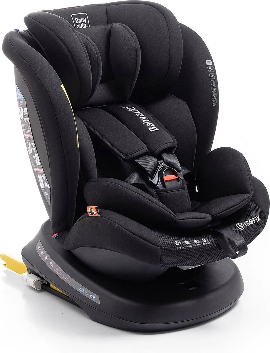 Autostoel Babyauto Rodia 360° Met Isofix - Groep 0+/1/2/3 Zwart (0-36kg) 12 Autostoel Babyauto Rodia 360° Met Isofix - Groep 0+/1/2/3 Zwart (0-36kg) - Image 12
