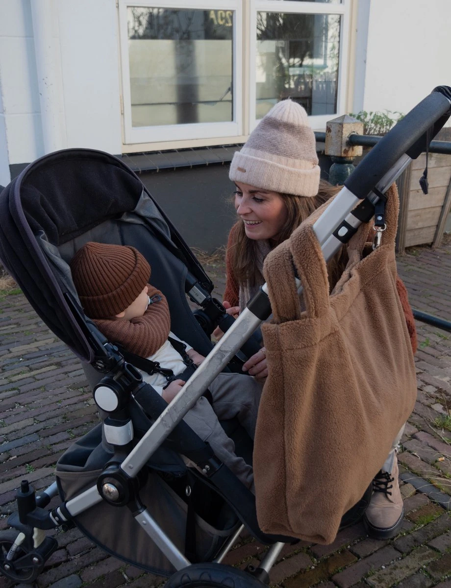 Mozz Mom Bag Teddy Brown 5 Mozz Mom Bag Teddy Brown - Image 5