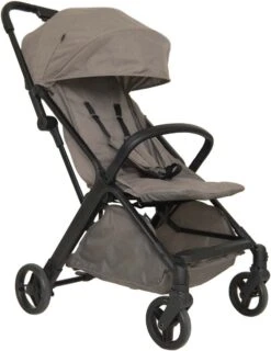 Prénatal Compact Buggy - Traploos Verstelbare Rugleuning - Inklapbaar Met 1 Hand - Plooibuggy - Taupe -Maxi-Cosi Winkel 925x1200 2
