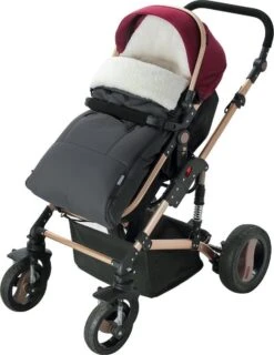 Monzana Voetenzak - Voor Kinderwagen Of Stoeltje - 93x56cm Grijs -Maxi-Cosi Winkel 927x1200 4