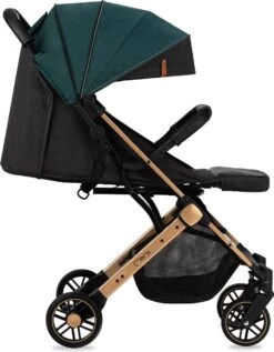 MoMi Wandelwagen - Compacte Lichtgewicht Buggy - Estelle - Green-Gold (geschikt Van 6mnd - 15kg) -Maxi-Cosi Winkel 934x1200 6