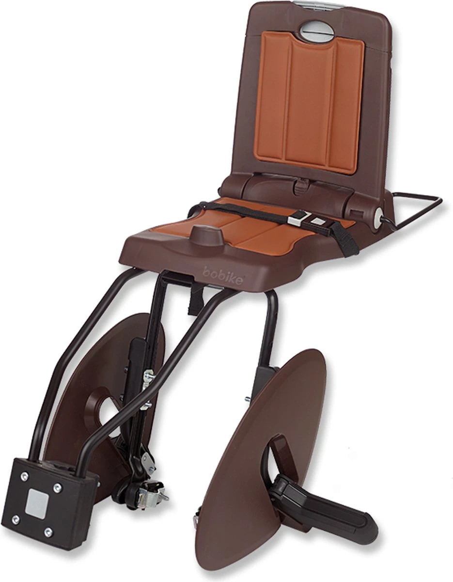 Bobike Achterzitje Classic Junior Plus (tot 35kg) Coffee Brown 2 Bobike Achterzitje Classic Junior Plus (tot 35kg) Coffee Brown - Image 2