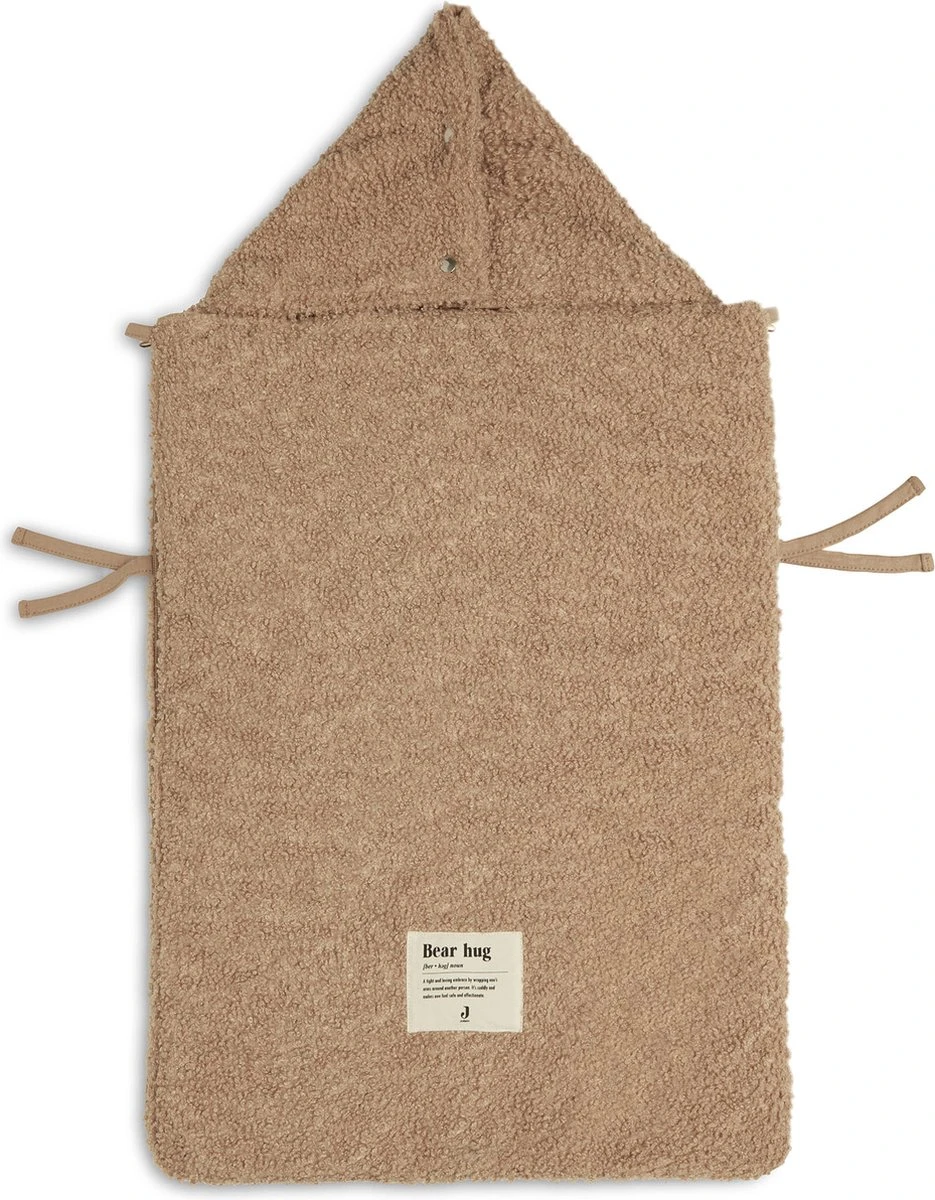 Jollein Voetenzak Voor Autstoel & Kinderwagen Boucle - Biscuit 9 Jollein Voetenzak Voor Autstoel & Kinderwagen Boucle - Biscuit - Image 9