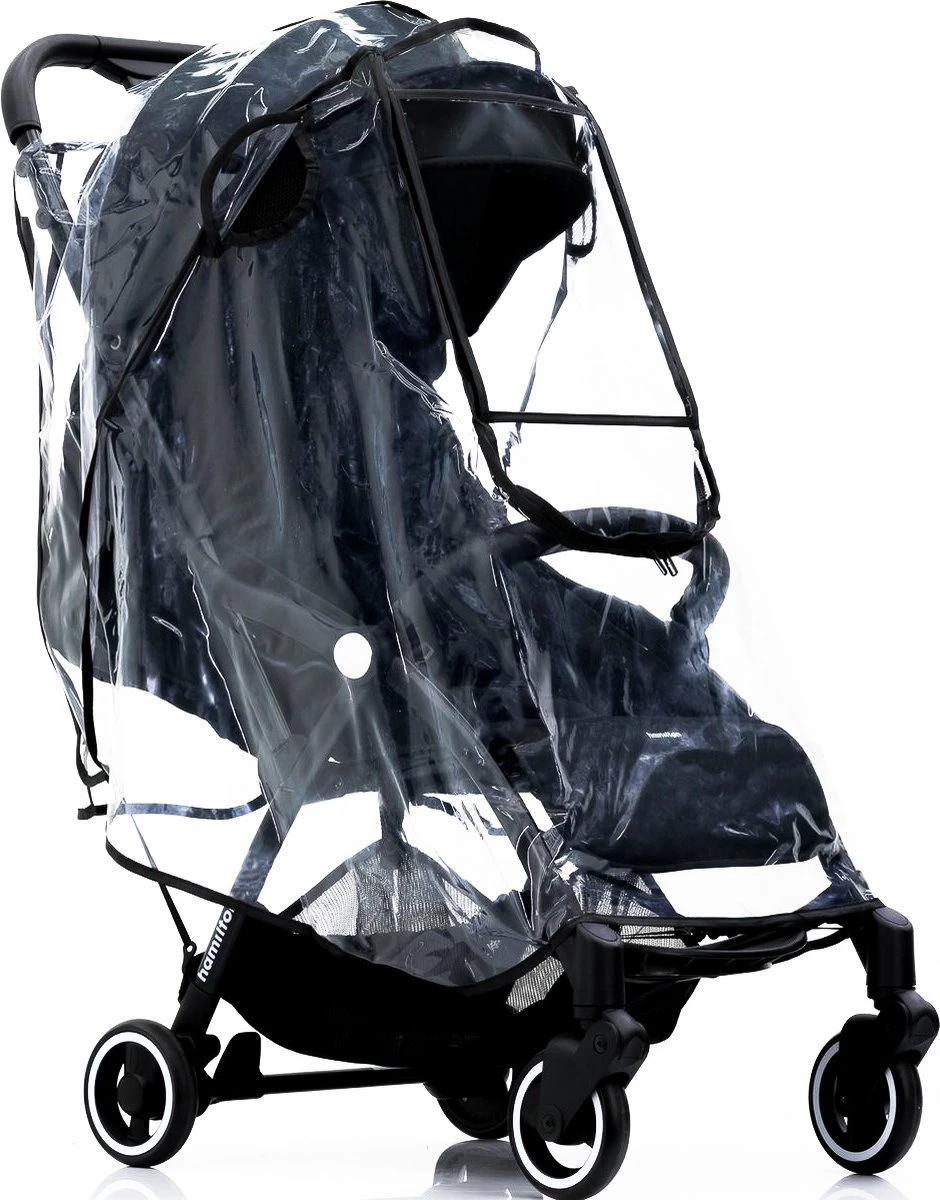 Hamilton By Yoop Buggy Premium Regenhoes Met Transparant Venster – Waterdicht, Winddicht En Stofdicht Regenscherm – Eenvoudig Te Monteren Transparant Weerschild Kinderwagen 3 Hamilton By Yoop Buggy Premium Regenhoes Met Transparant Venster – Waterdicht, Winddicht En Stofdicht Regenscherm – Eenvoudig Te Monteren Transparant Weerschild Kinderwagen - Afbeelding 3