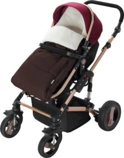 Monzana Voetenzak - Voor Kinderwagen Of Stoeltje - 93x56cm Bruin -Maxi-Cosi Winkel 940x1200 7
