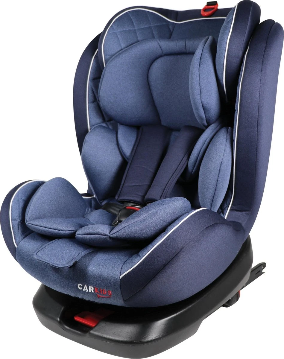 Carkids Verstelbaar Kinderautostoeltje Blauw | Kinderautostoel Groep 0+/1/2/3 Met Isofix En Top Tether Connector | Kinderen Tot 12 Jaar | Tot 36 Kg 2 Carkids Verstelbaar Kinderautostoeltje Blauw | Kinderautostoel Groep 0+/1/2/3 Met Isofix En Top Tether Connector | Kinderen Tot 12 Jaar | Tot 36 Kg - Image 2