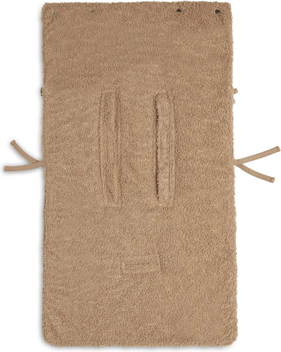 Jollein Voetenzak Voor Autstoel & Kinderwagen Boucle - Biscuit 8 Jollein Voetenzak Voor Autstoel & Kinderwagen Boucle - Biscuit - Image 8