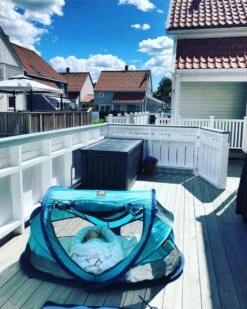 Deryan Peuter Luxe Campingbedje – Inclusief Zelfopblaasbare Matras - Ocean -Maxi-Cosi Winkel 959x1200 4