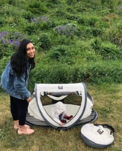 Deryan Peuter Luxe Campingbedje – Inclusief Zelfopblaasbare Matras - Cream -Maxi-Cosi Winkel 967x1200 3