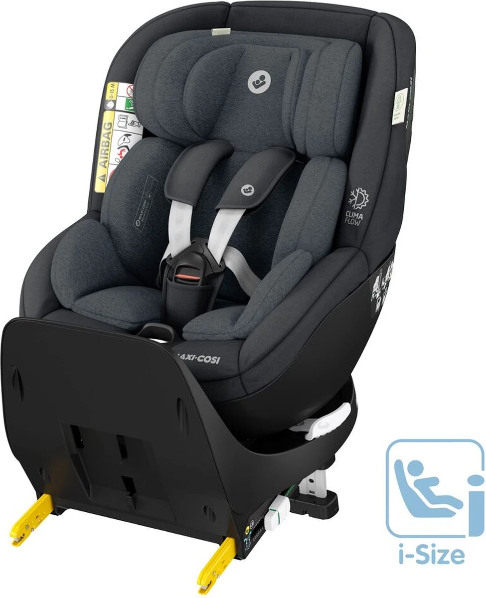 Maxi-Cosi Mica Pro Eco I-Size Autostoeltje - 360° Draaibaar - Gerecyclede Stoffen - Authentic Graphite - Vanaf De Geboorte Tot Ca. 4 Jaar 1 Maxi-Cosi Mica Pro Eco I-Size Autostoeltje - 360° Draaibaar - Gerecyclede Stoffen - Authentic Graphite - Vanaf De Geboorte Tot Ca. 4 Jaar