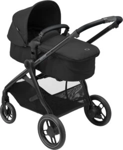 Maxi-Cosi Zelia³ Kinderwagen - Essential Black (zwart Frame + Zwart Leer) -Maxi-Cosi Winkel 989x1200 3